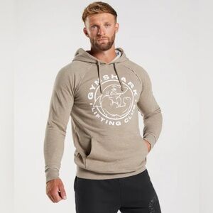 Gymshark Men's Tan Hoodie